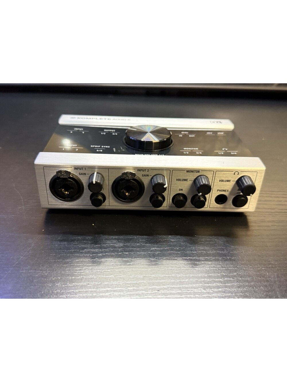 Native Instruments Komplete Audio 6 USB Audio Interface 6-Channel Silver - Picture 3 of 12